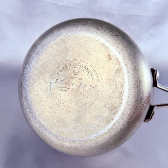 Scanpan CTX 2 Qt Saucepan with Lid Denmark Ceramic Titanium Nonstick Induction - Picture 7 of 11